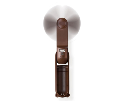Gadżet technologiczny Jisulife Mini wentylator Handheld Fan Life8 powerbank 2000mAh latarka